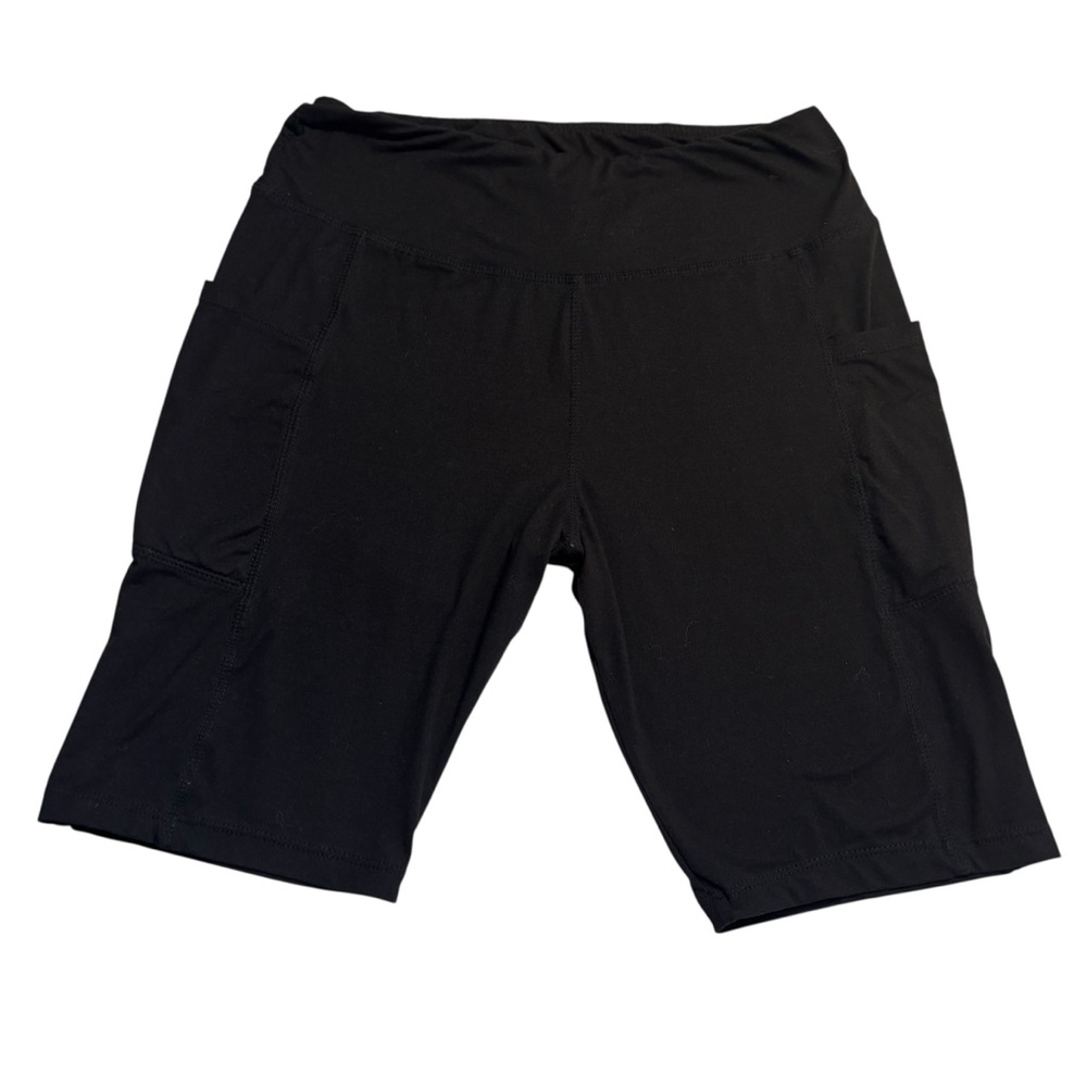 🇺🇸 Always Bike Shorts One Size Fits Most Women's Black Stretchy Soft